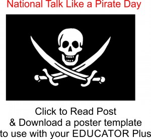 Pirate Day Button Art